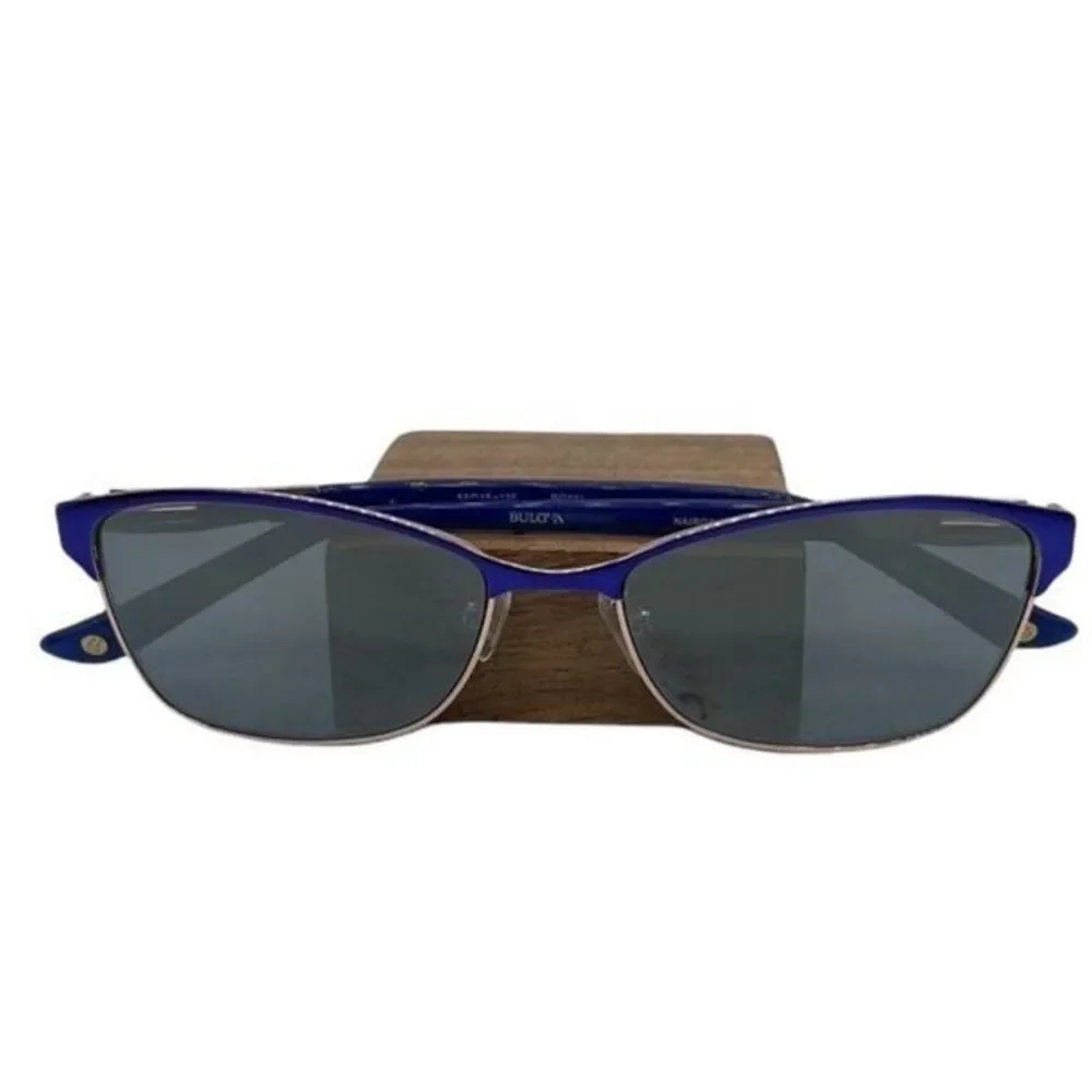 Bulova Nairobi Royal Blue Gold Top Rim  Eyeglasses Sunglasses